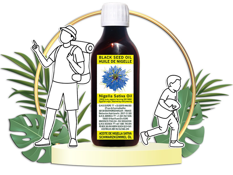 Organic Black Seed Oil – 200 ml Bottle – 100% Pure
